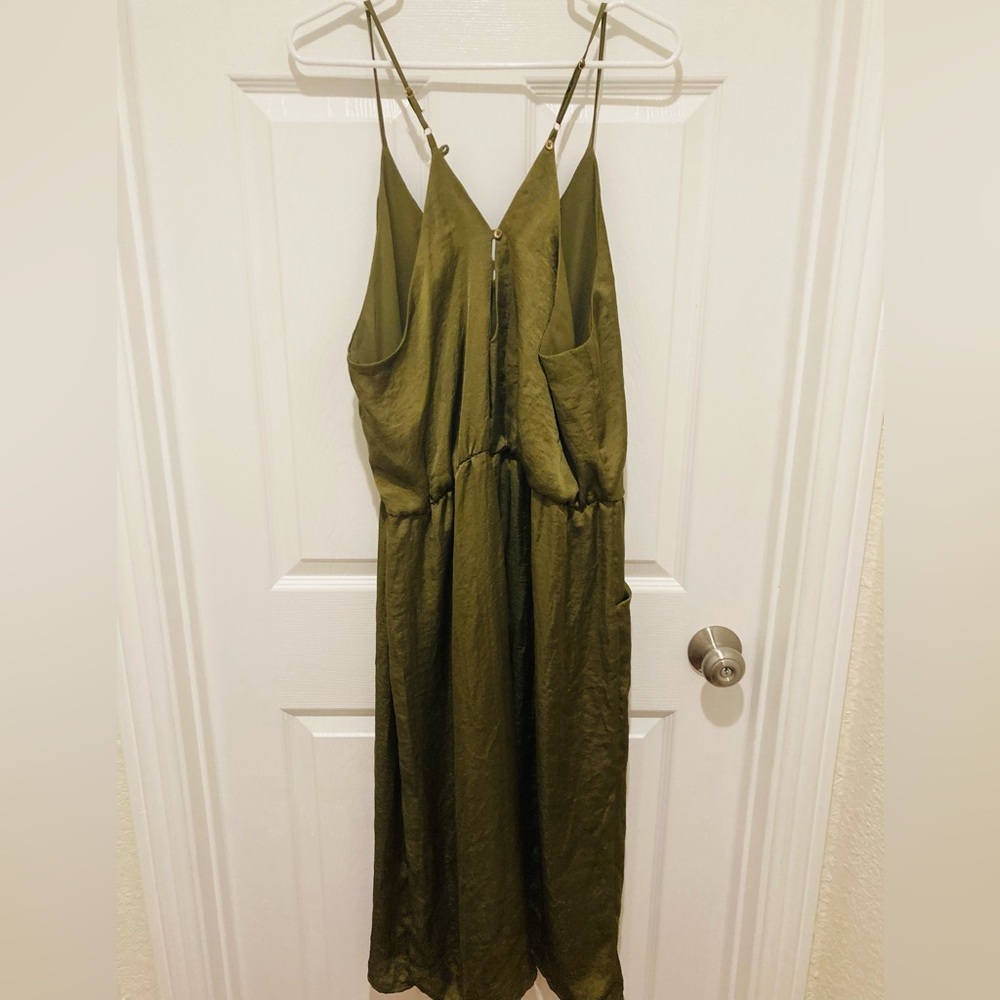 NWT Xhilaration SIZE L Midi Dress with Pockets and Spaghetti Straps Options - Picture 2 of 9